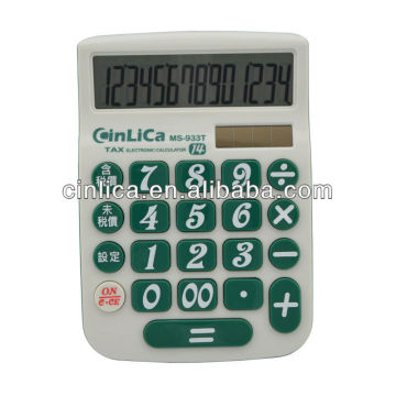 Calculadora fantasia / calculadora de energia dupla com bloco de notas MS-933T